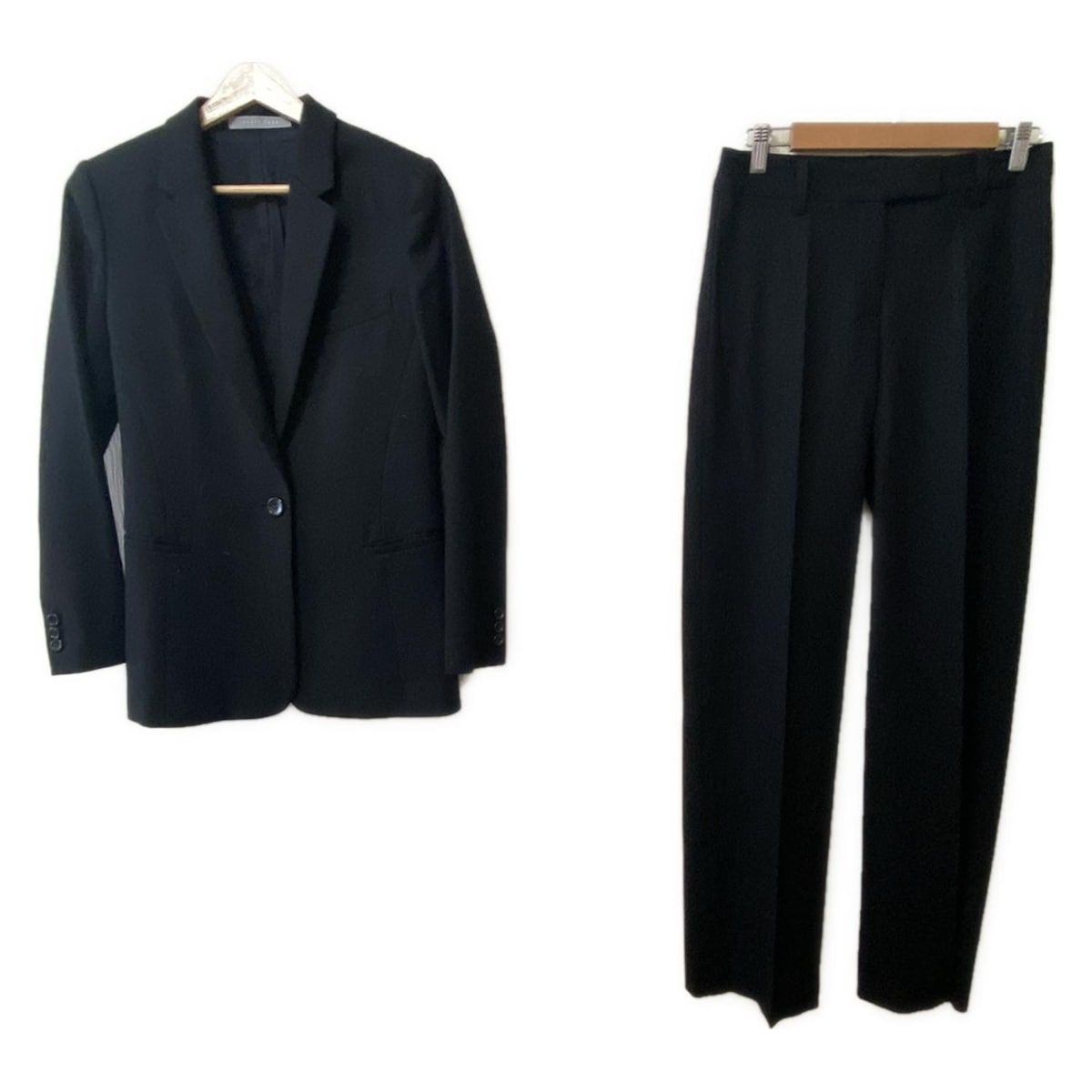 theory luxe セオリーリュクス レディースパンツスーツ レディース - 黒