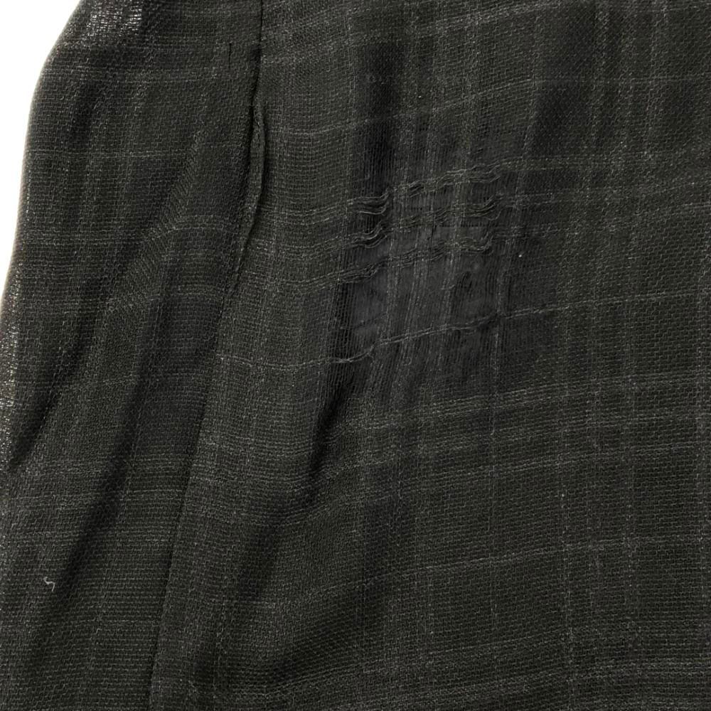 バーバリーロンドン 三陽商会 日本製 ウールブレンド チェック柄