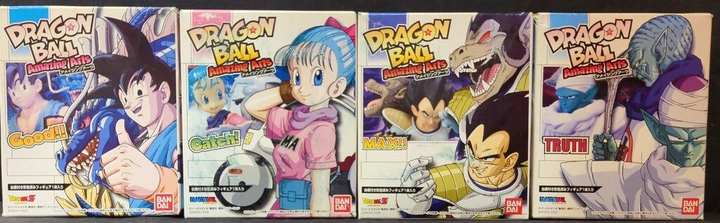 バンダイ アメイジングアーツ/ドラゴンボール 全4種セット