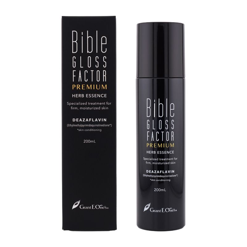 Bible GLOSS FACTOR PREMIUM バイブルグロスファクター プレミアムハーブエッセンス 200ml 美容液 保湿 乾燥 定形内郵便