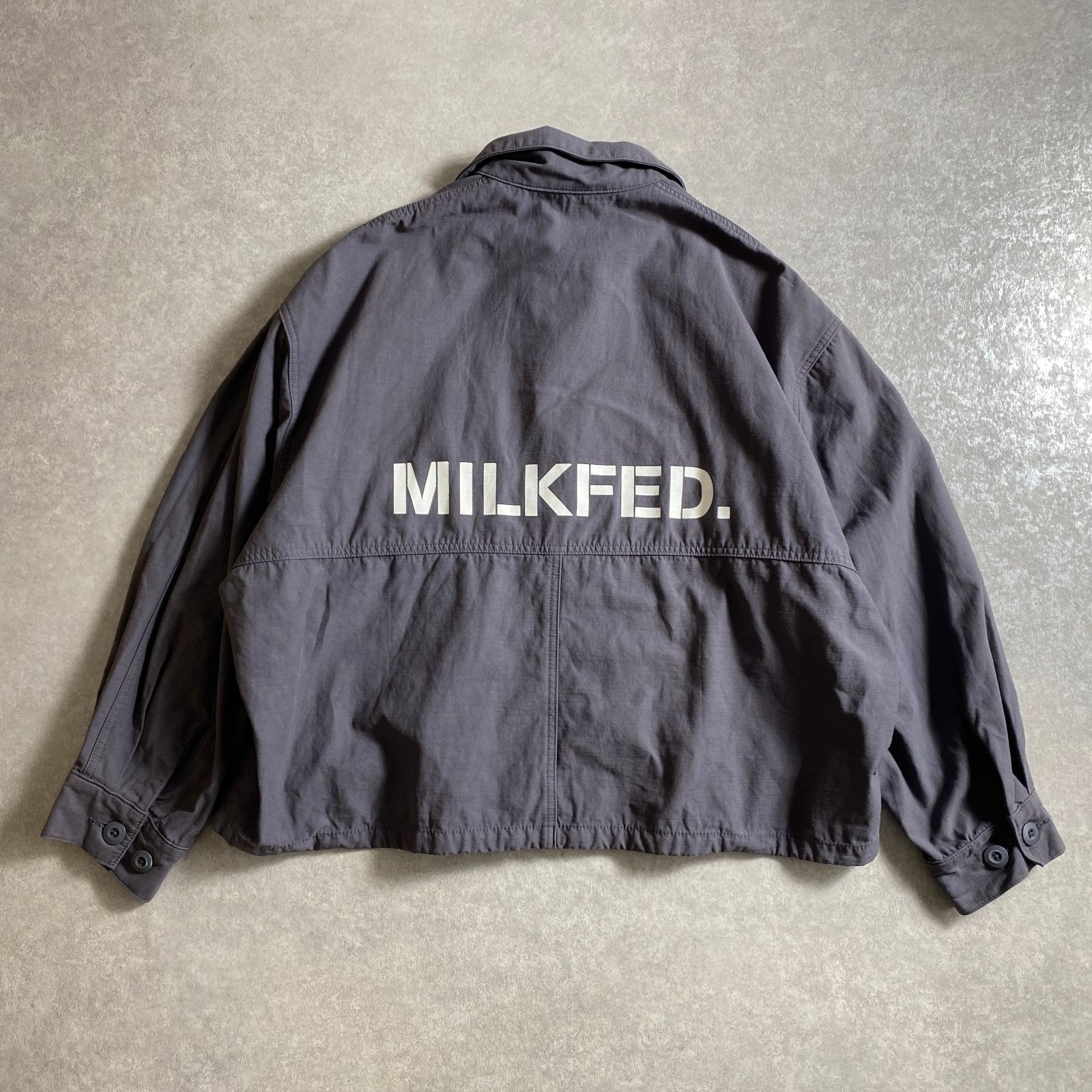 ☆2023SS/定価15,400円/MILKFED./バックプリントデザイン ミリタリー