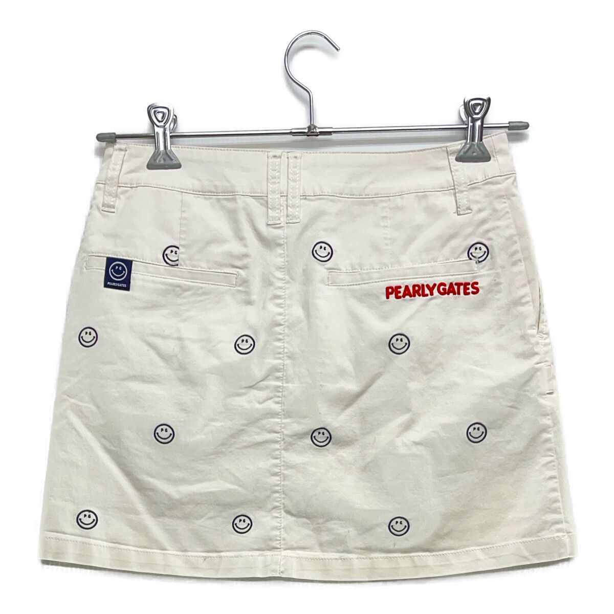 中古 レディース パーリーゲイツ PEARLY GATES スカート 1(M) 白