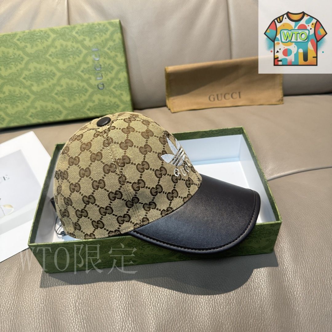 Adidas & Gucci コラボレーションモデル ベースボールキャップ02