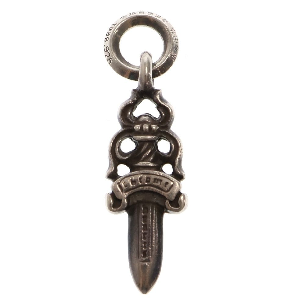 CHROME HEARTS クロムハーツ 5 DAGGER 5ダガーチャーム ペンダントトップ シルバー BCA195