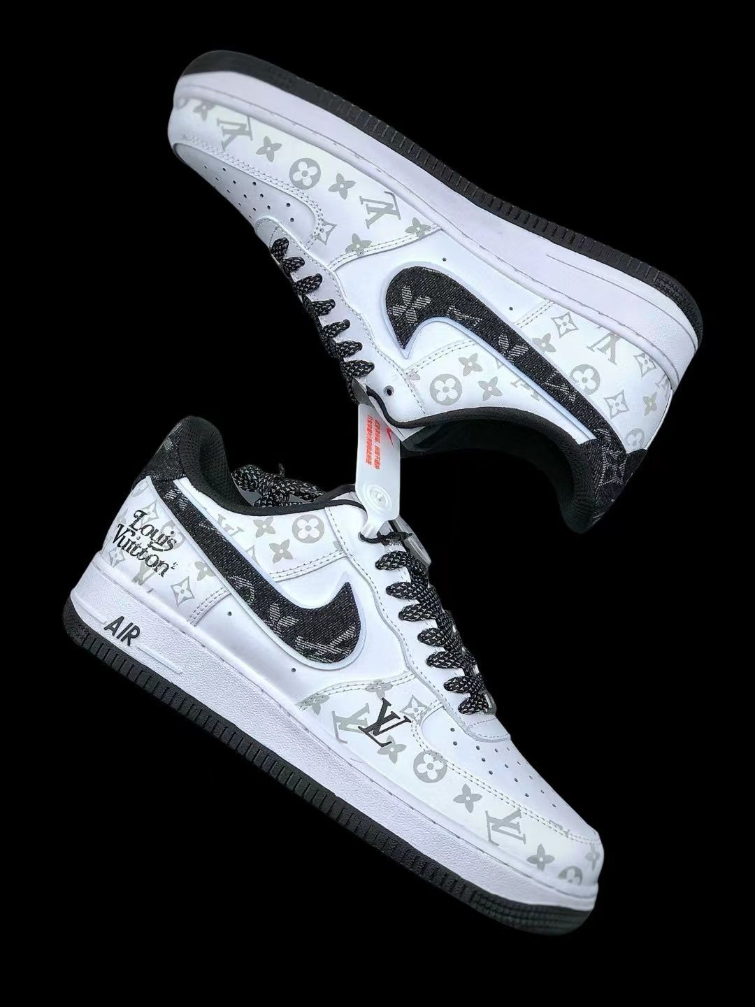 NIKE ナイキ スニーカー エアフォース LOUIS VUITTON× Nike Air Force 1 Low 07 スニーカー メンズ レディース ローカット 男女兼用