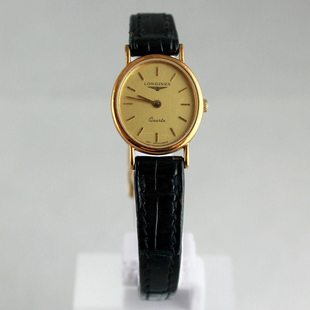 【稼働品】LONGINES ヴィンテージ腕時計 ロンジン 高級腕時計 オーバル 角のある面と直線を楽しむロンジンのアンティーク腕時計 【1950
