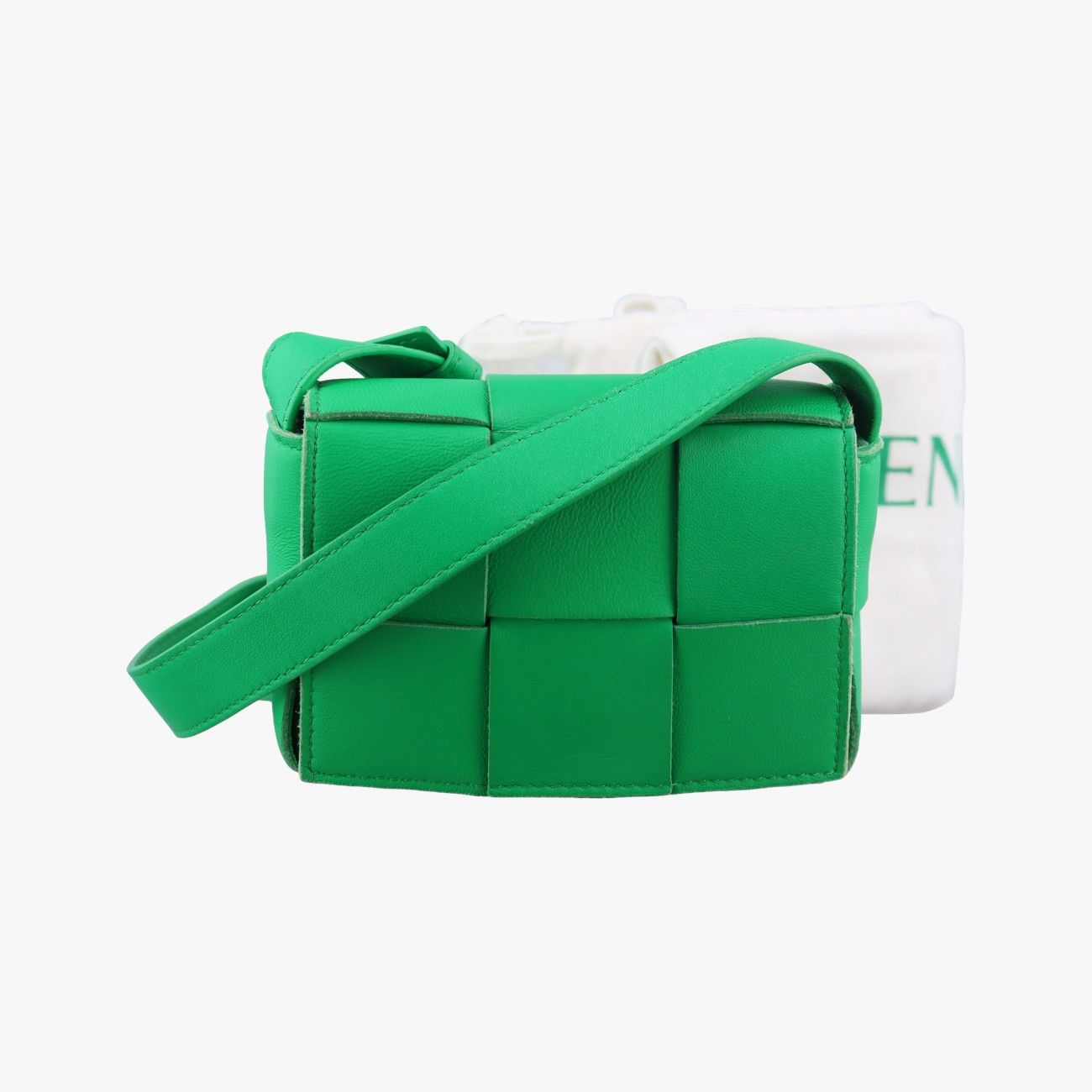 ボッテガヴェネタBottega Venetaキャンディ カセット グリーン