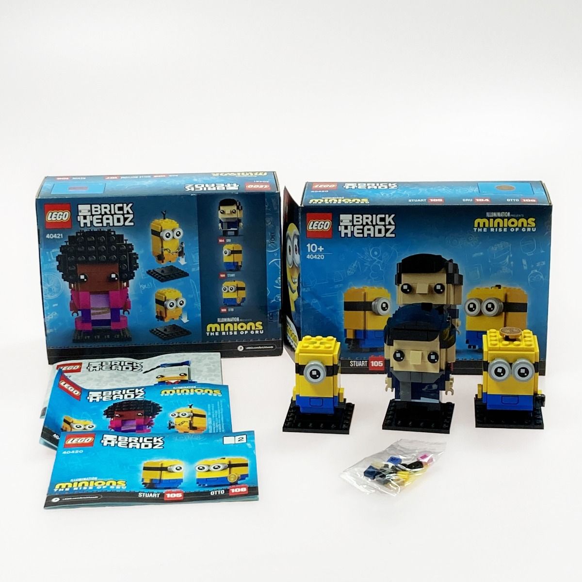 LEGO LEGO レゴ BRICK HEADS ミニオン 2個セット 40420|40421