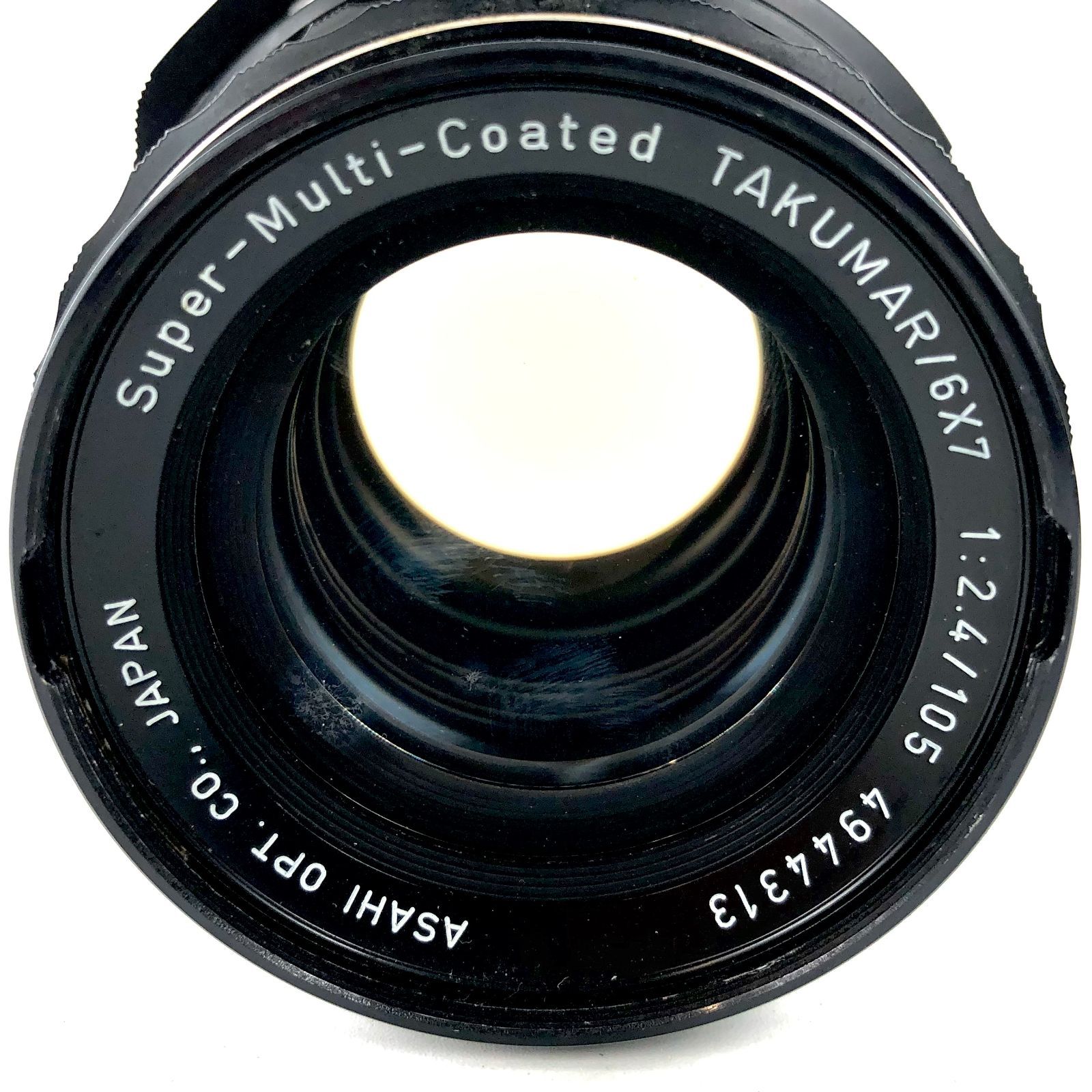 投資価値のある PENTAX ペンタックス 6×7 レンズ2点 TAKUMAR 6×7 1 2.4 105 TAKUMAR 6×7 1 4 200 空シャッター動作 済み PF-304