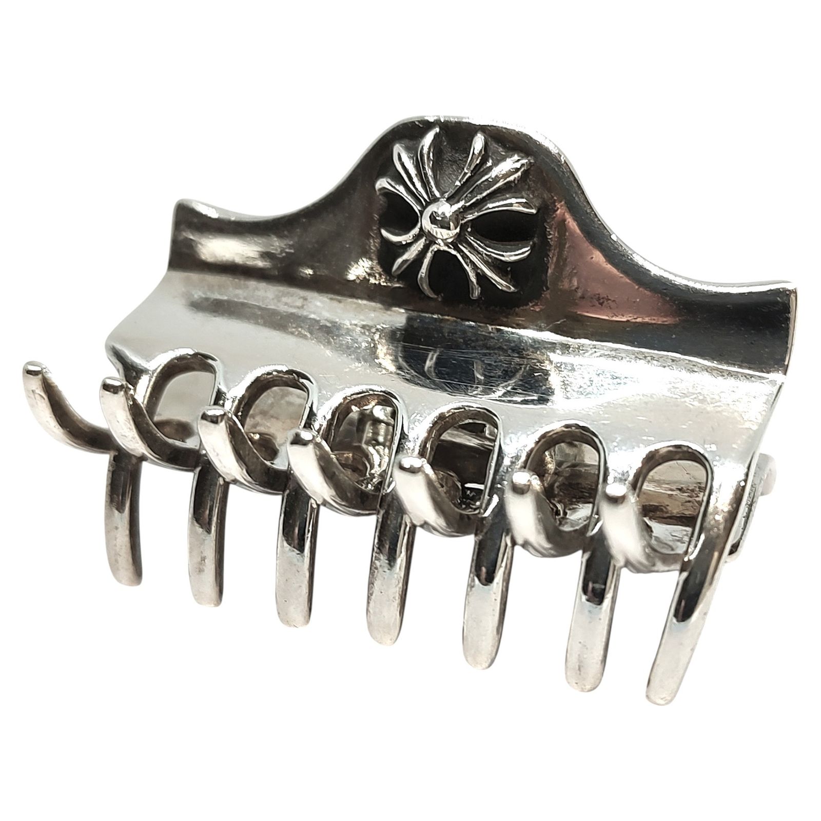 クロムハーツ ヘアクリップ CHプラス ヘアピン 髪留め バレッタ CHROME HEARTS クロムハーツ ヘアクリップ シルバー chプラス