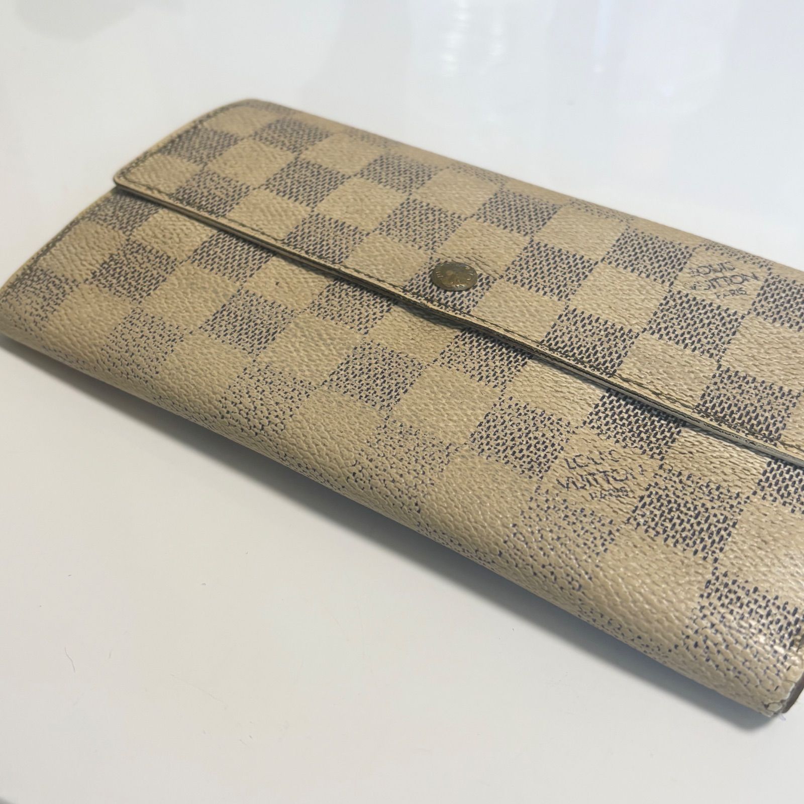 送料無料】Louis Vuitton/ルイヴィトン/ポルトフォイユ サラ ダミエ 