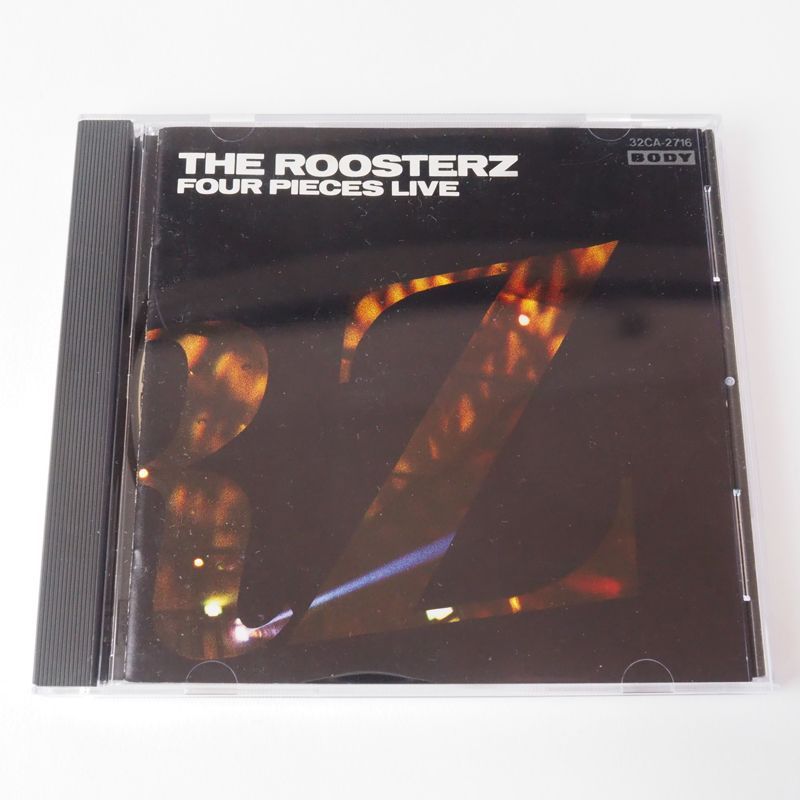THE ROOSTERS ルースターズ FOUR PIECES LIVE CD 1988年盤/32CA