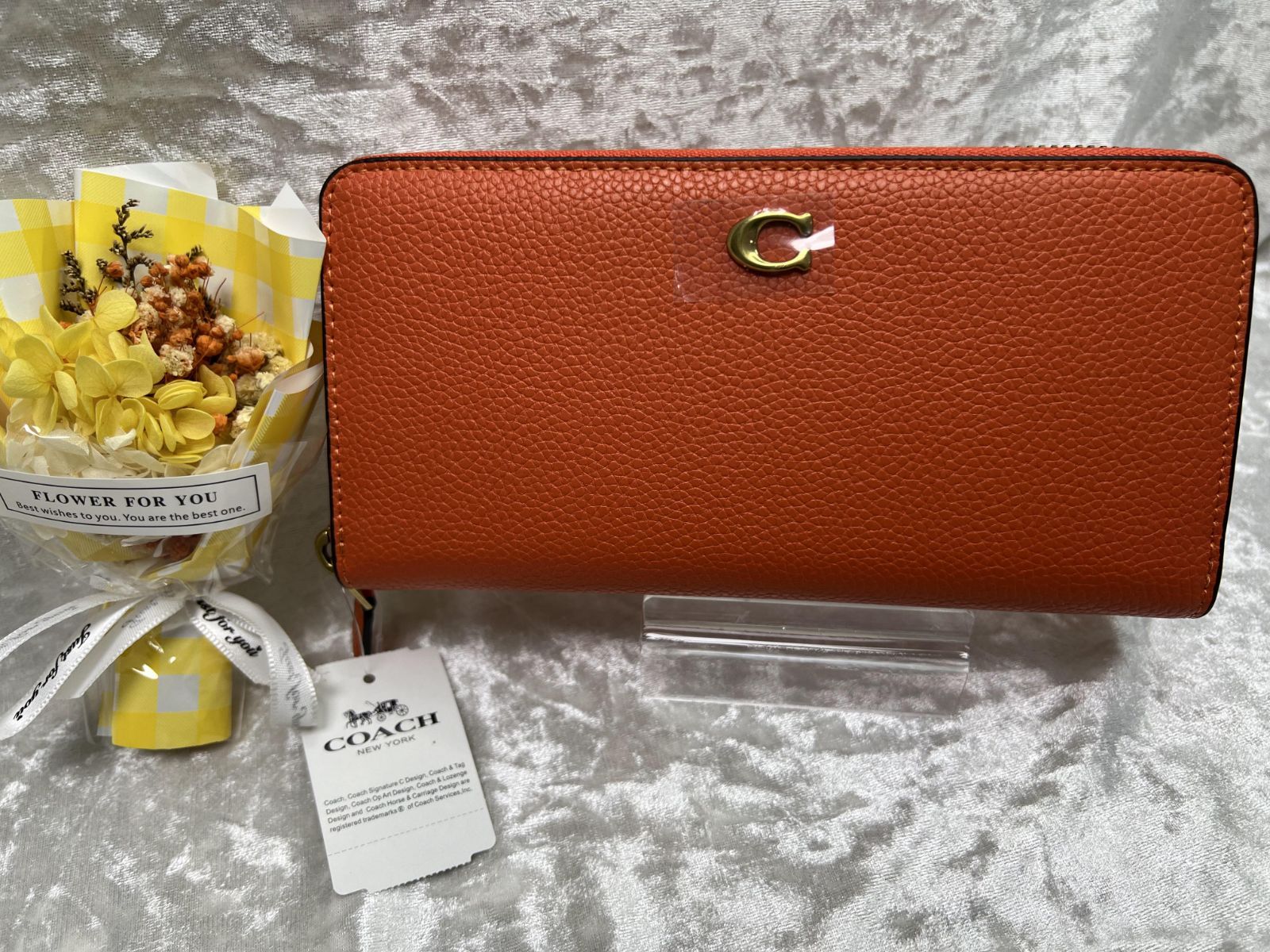 COACH 財布 コーチ 長財布 アコーディオン ラウンドファスナー ジップ