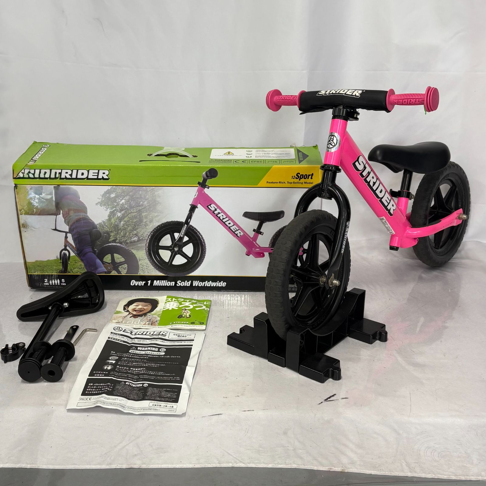 STRIDER ストライダー ピンク スポーツモデル SPORT 12インチ