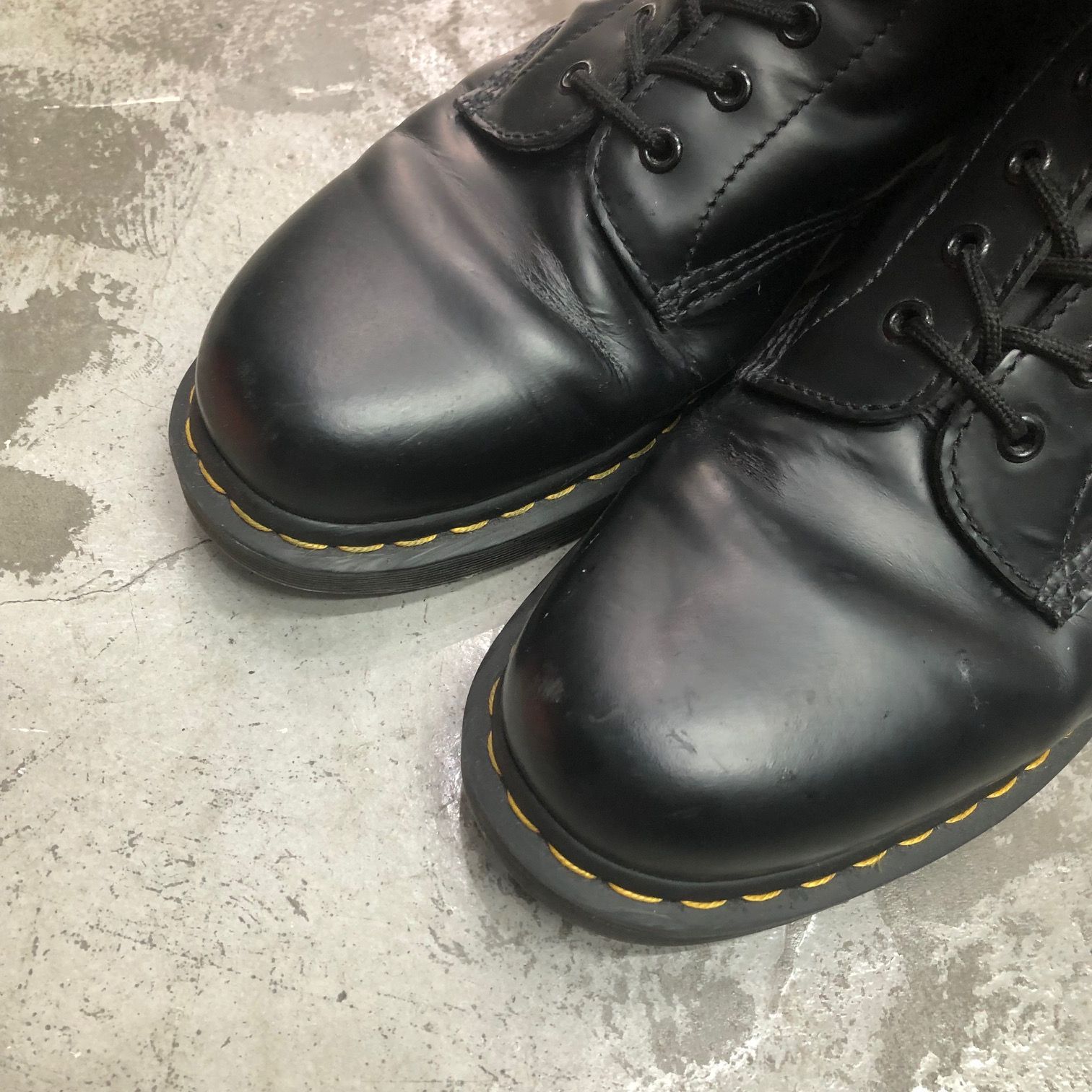 Dr.Martens YOHJI YAMAMOTO 14ホール レースアップ サイドジップ 