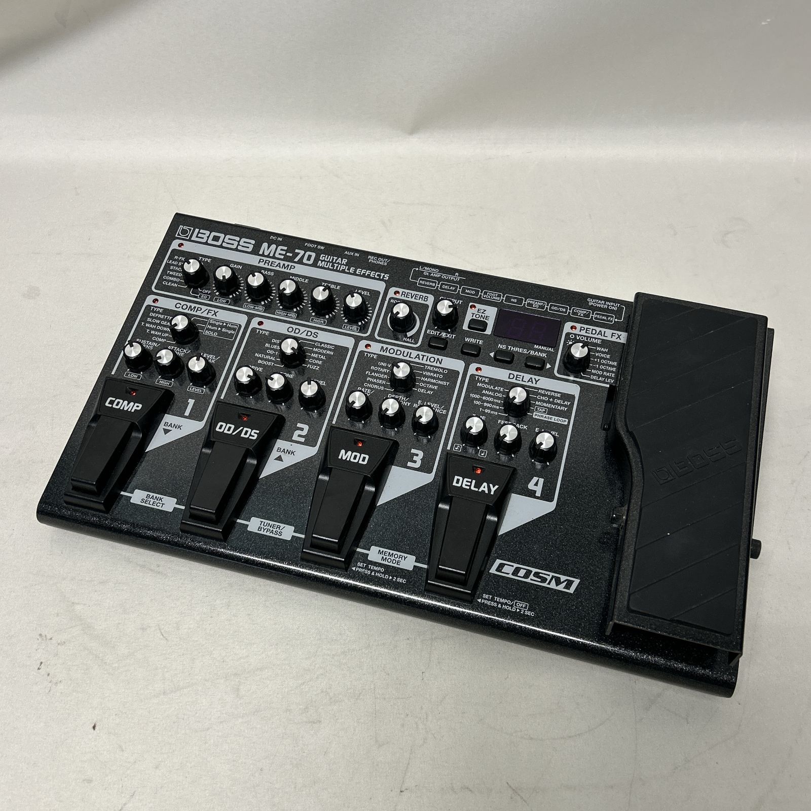 出音確認済み！ ボス BOSS ギター・マルチ エフェクター ME-70 BOSS (ボス) マルチエフェクター ME-70｜トレファクONLINE