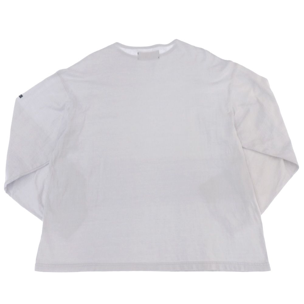 OUTIL ウティ コットン ロングスリーブ バスクシャツ ライトグレー