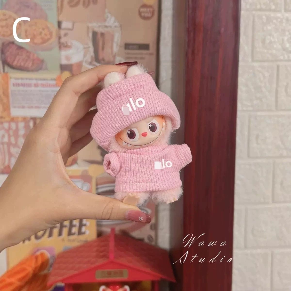 ぬいぐるみ服 labubu スポーツスタイル ボーイ 10.5cm 第4世代