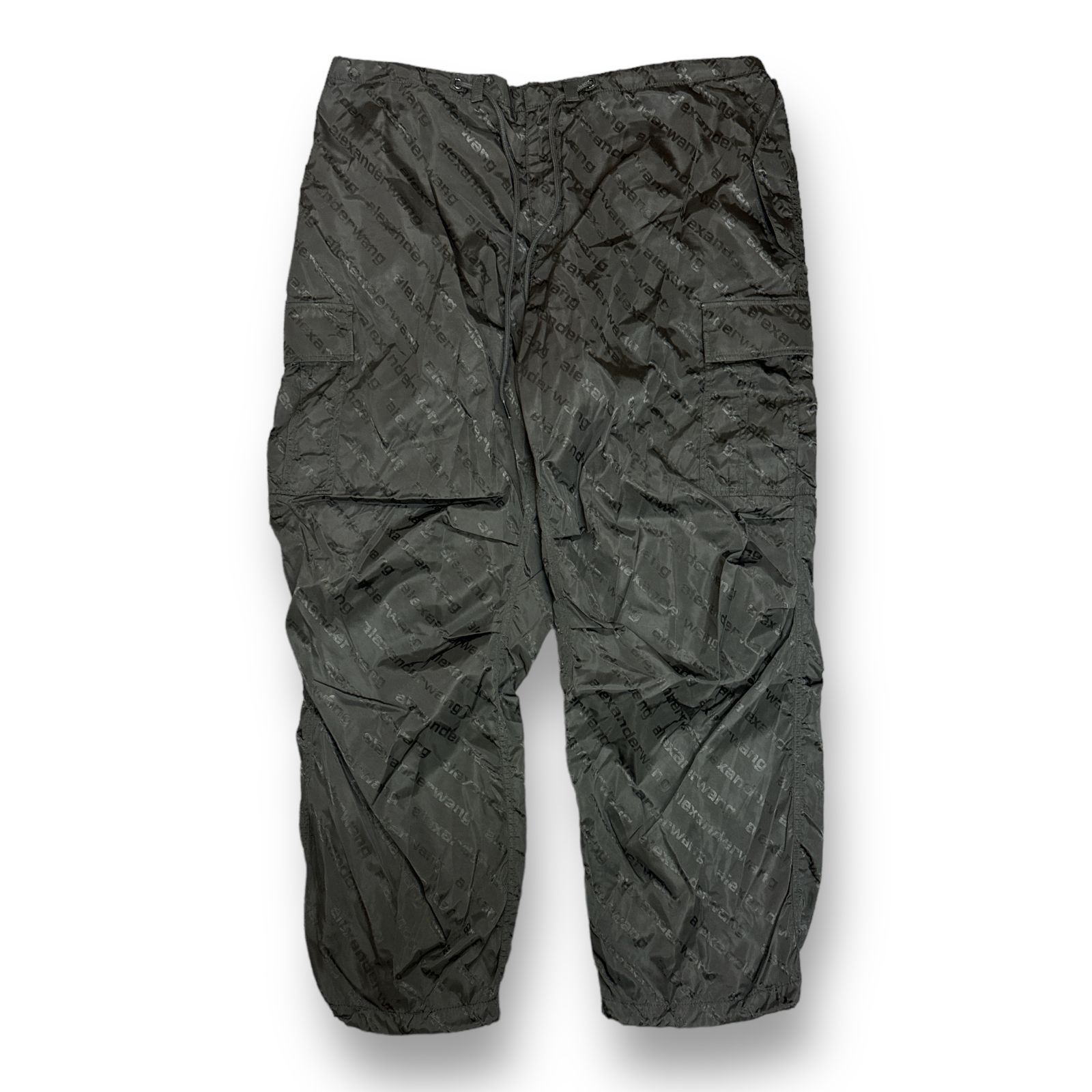 ALEXANDER WANG nylon pants ナイロンパンツ カーゴパンツ 総柄 アレキサンダーワン UWC1234O65 L 63433A  - メルカリ