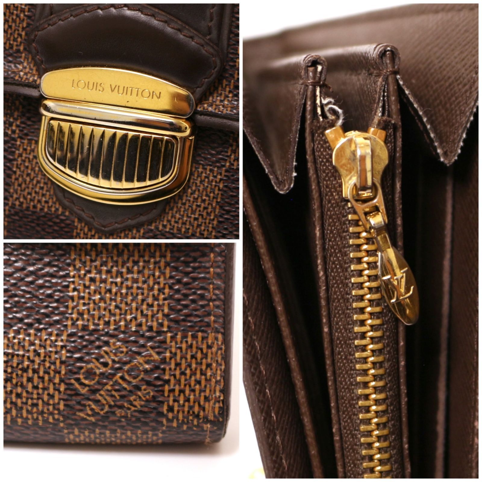 Louis Vuitton●N61747 ダミエ長財布 ルイヴィトン 財布 買取りました