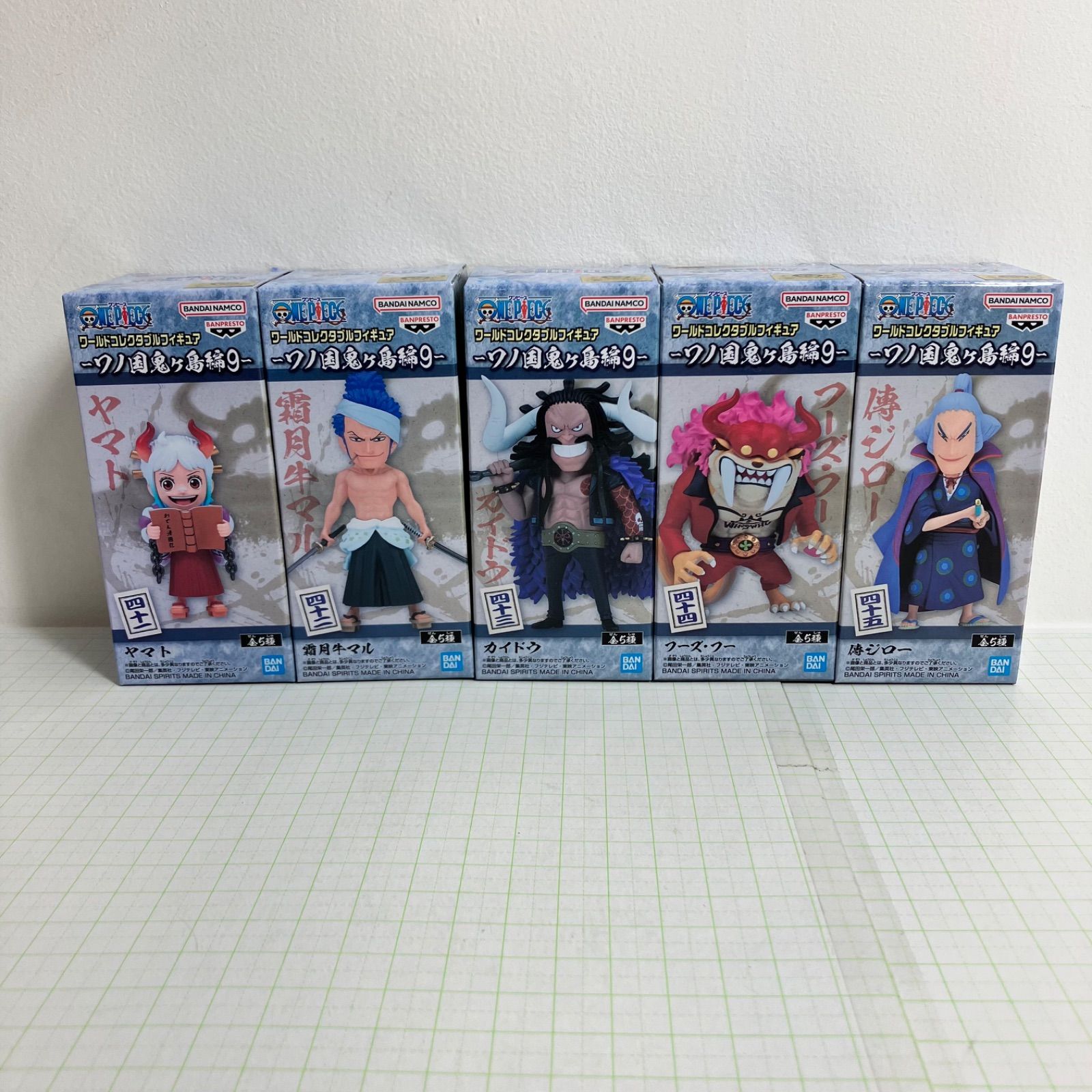 瀬戸店】未開封 ワールドコレクタブルフィギュア -ワノ国鬼ヶ島編9- 四