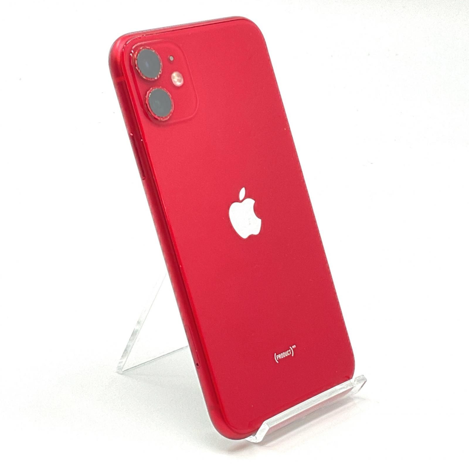 【最速発送】Apple iPhone 11 128GB (PRODUCT)RED Softbank【難有】