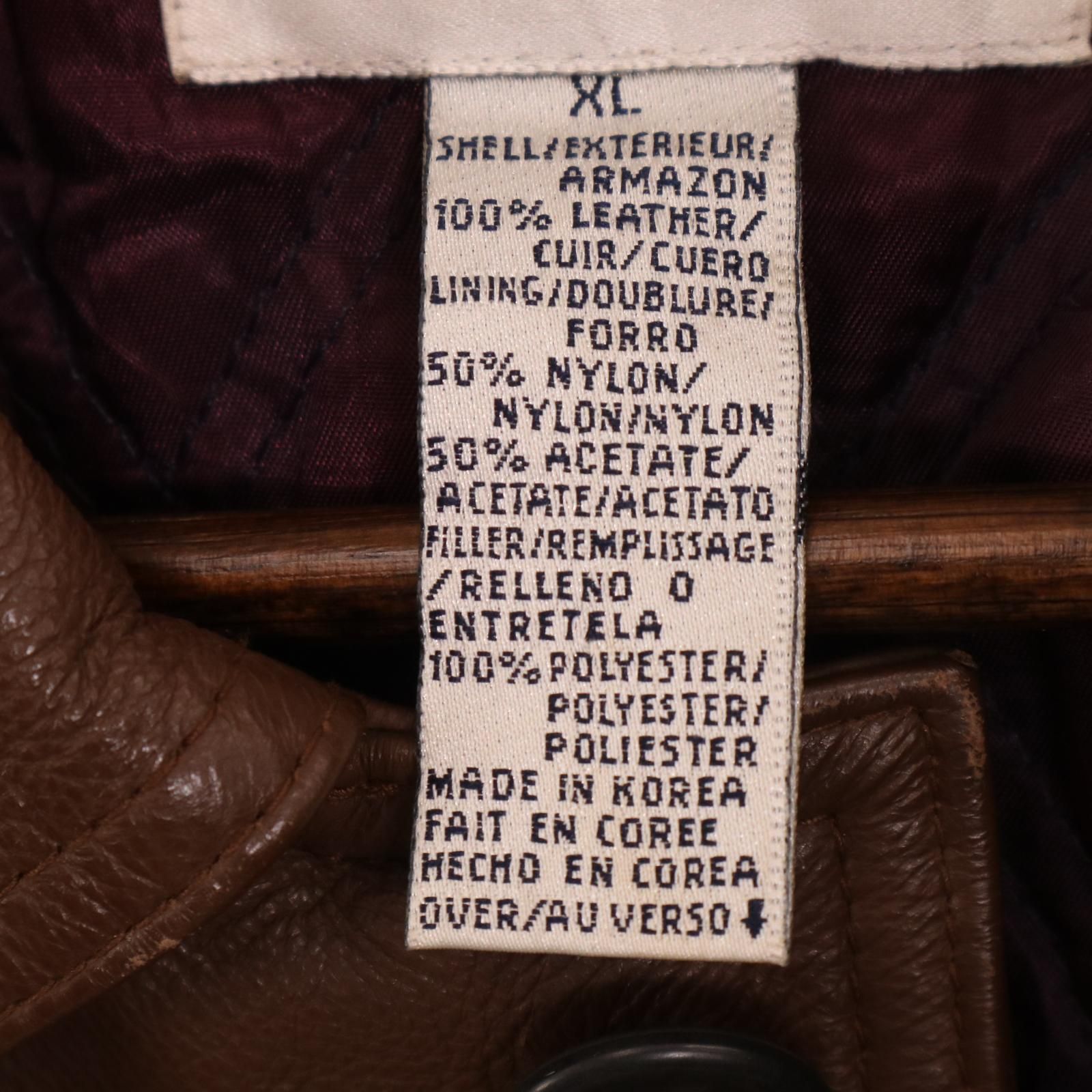 90年代 claiborne クレイボーン カバーオール レザージャケット  