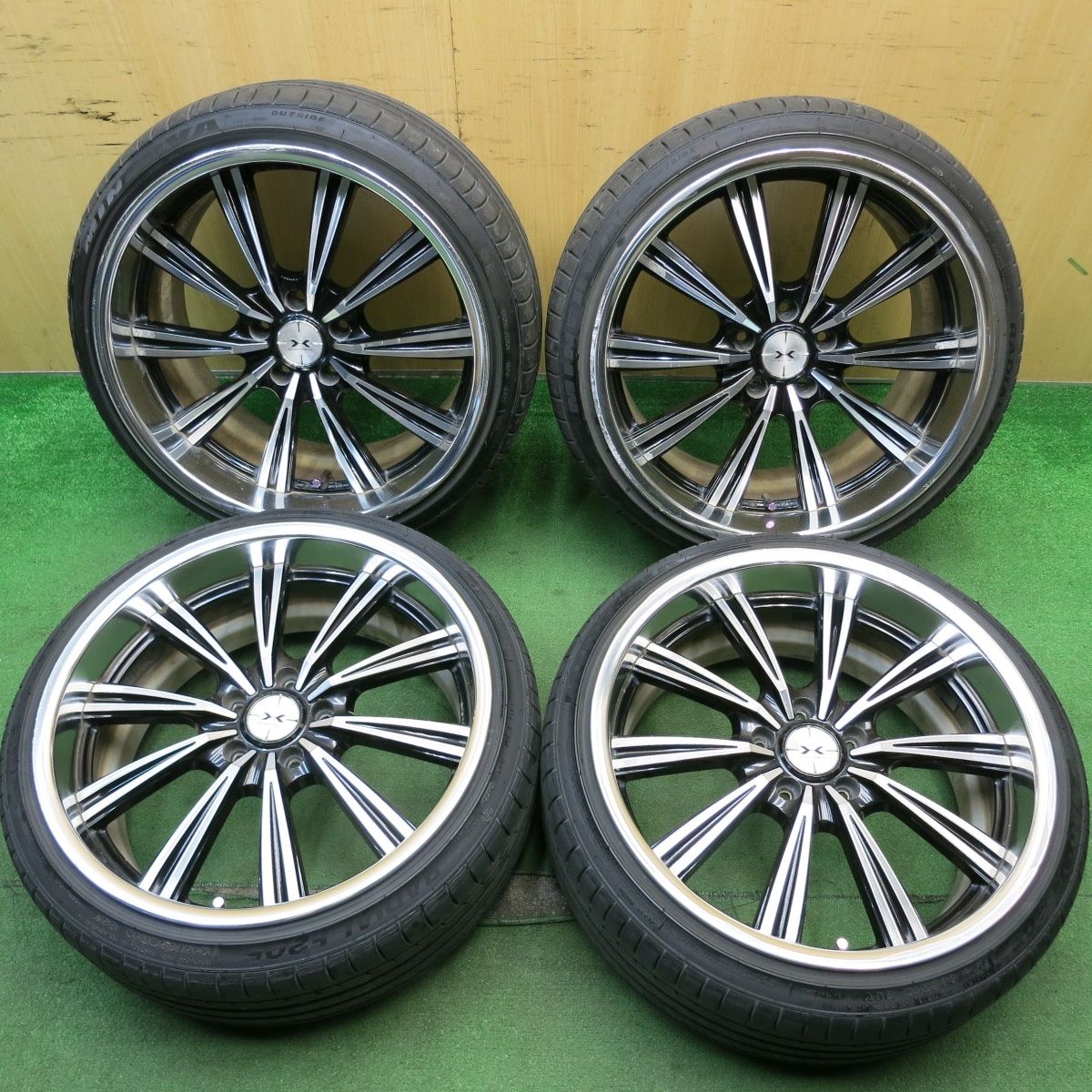 4本価格！22年☆MAVERICK 110S SL CURL フランジ 215/35R19 225/35R19 