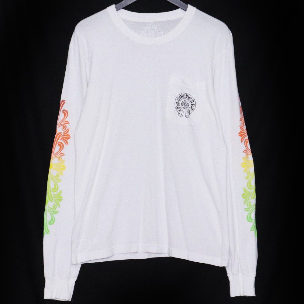 chrome hearts マルチカラーロンT 大人気 【CHROME HEARTS】 カラフル