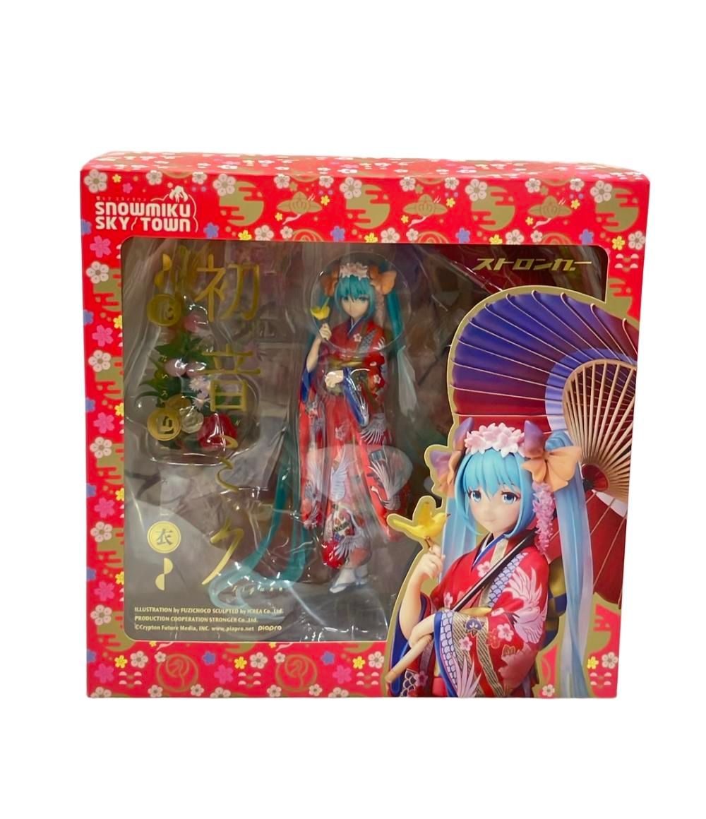 美品 ストロンガー フィギュア ショップ 初音ミク〜花色衣〜 1/8