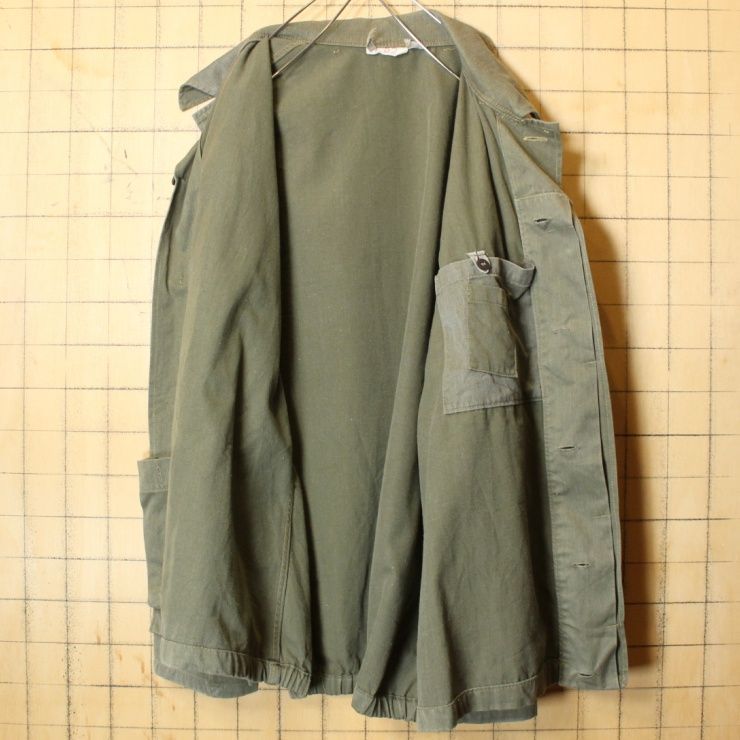 60s 70s 東ドイツ軍 フィールドジャケット メンズL ミリタリーss20