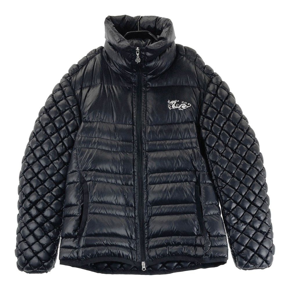 Dance With Dragon ジャケット Mサイズ ブラック サイズ：4 DANCE WITH DRAGON ダンスウィズドラゴン ダウン ジップ