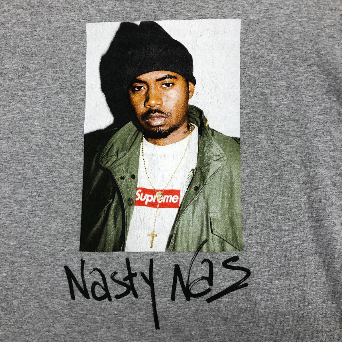 SUPREME シュプリーム 17AW NAS TEE ナスティ ナズ フォト Tシャツ ...