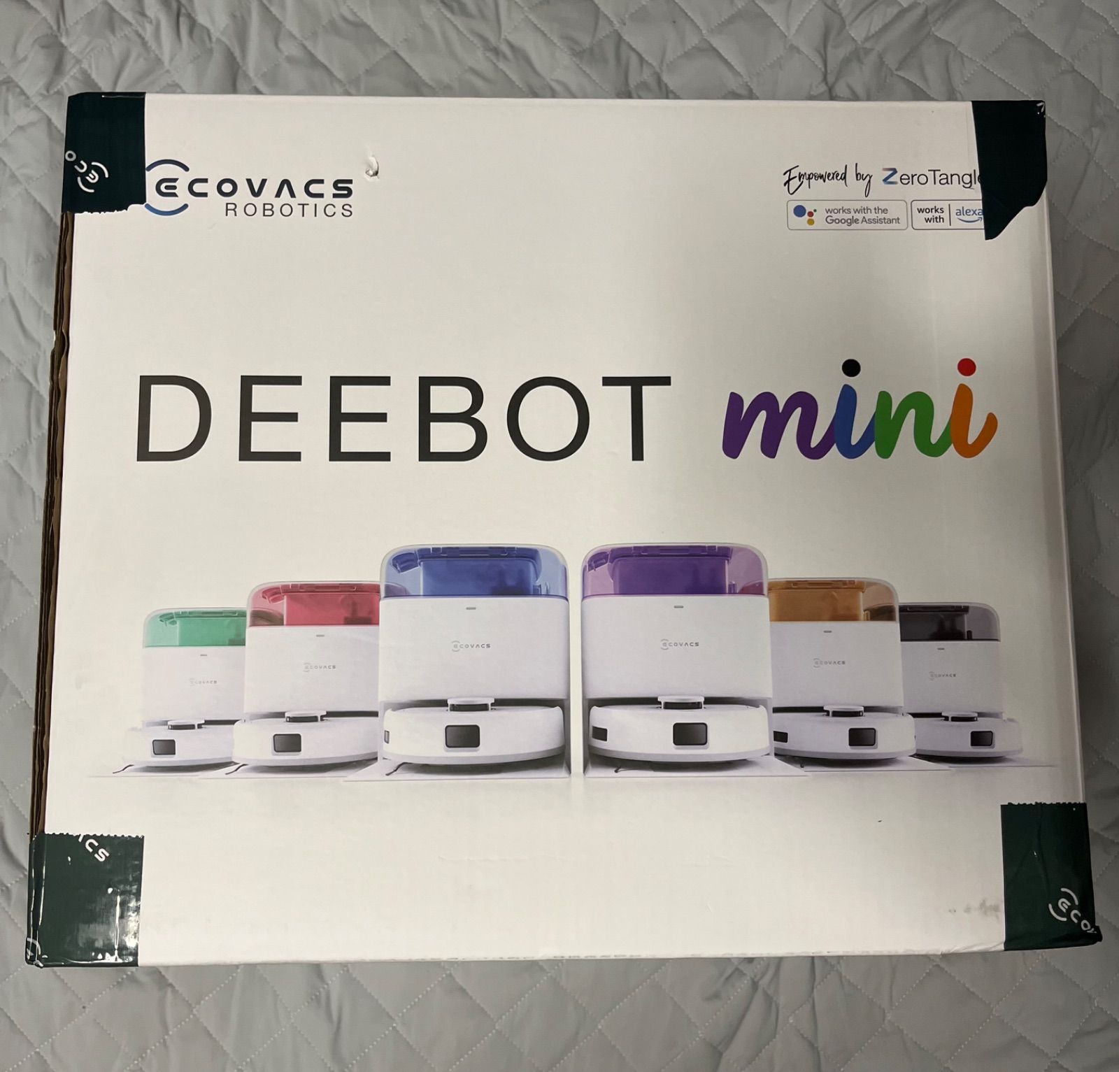 ECOVACS DEEBOT mini 吸引力8000Pa 全自動 ロボット掃除機 加圧回転式 