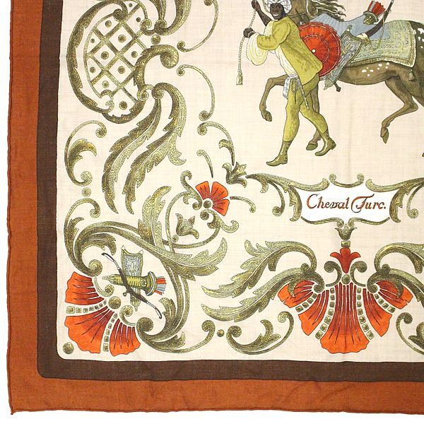 エルメス HERMES スカーフ カレ90 トルコの馬 驚くべき価格 jrga.jp