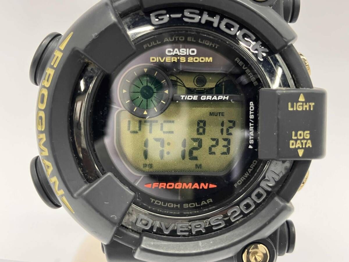 CASIO G-SHOCK フロッグマン GF-8235D 35周年記念 未稼働 原点回帰したG-SHOCKの傑作。35周年記念に相応しいブラック