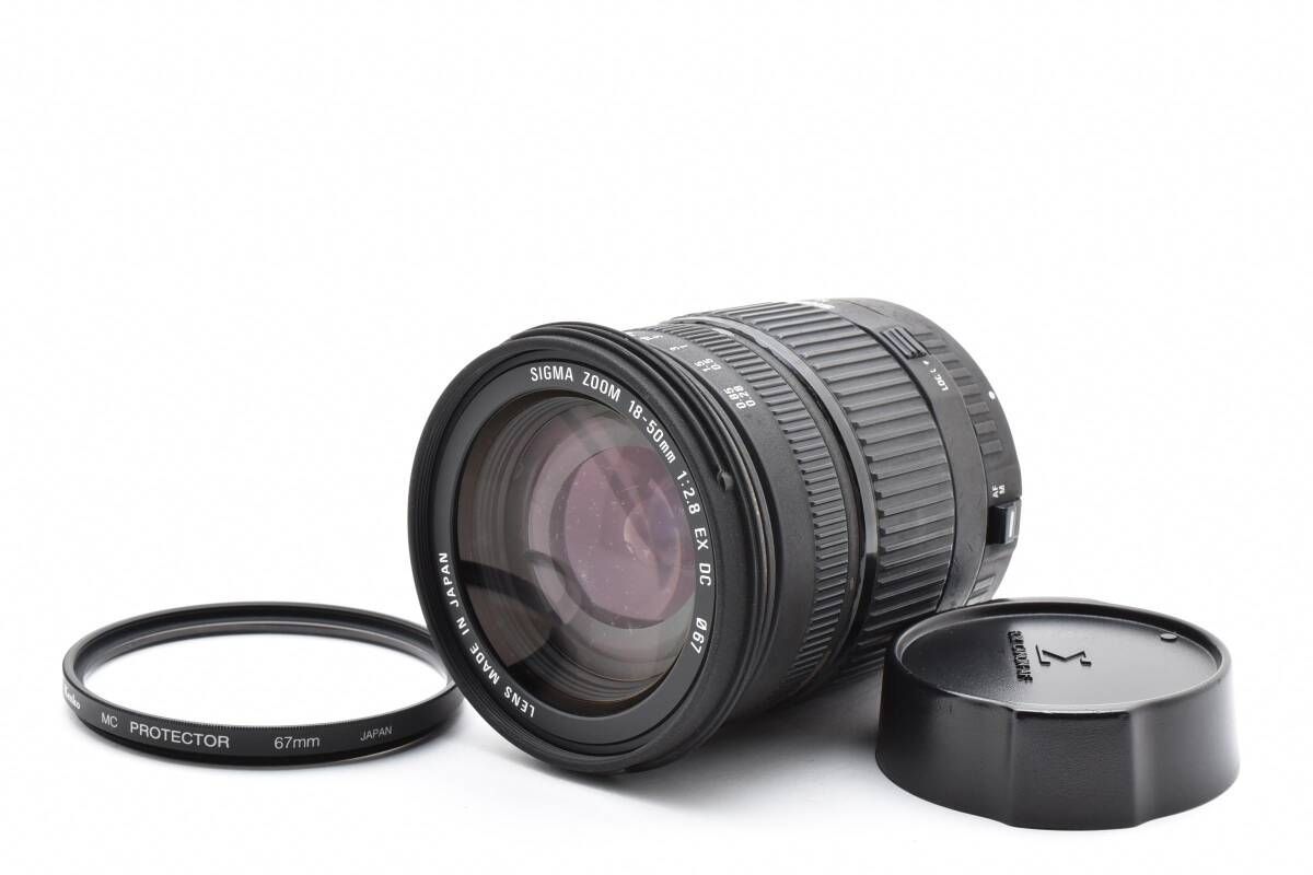 シグマ SIGMA 18-50mm F2.8 EX DC キャノン用 W1032＃3418