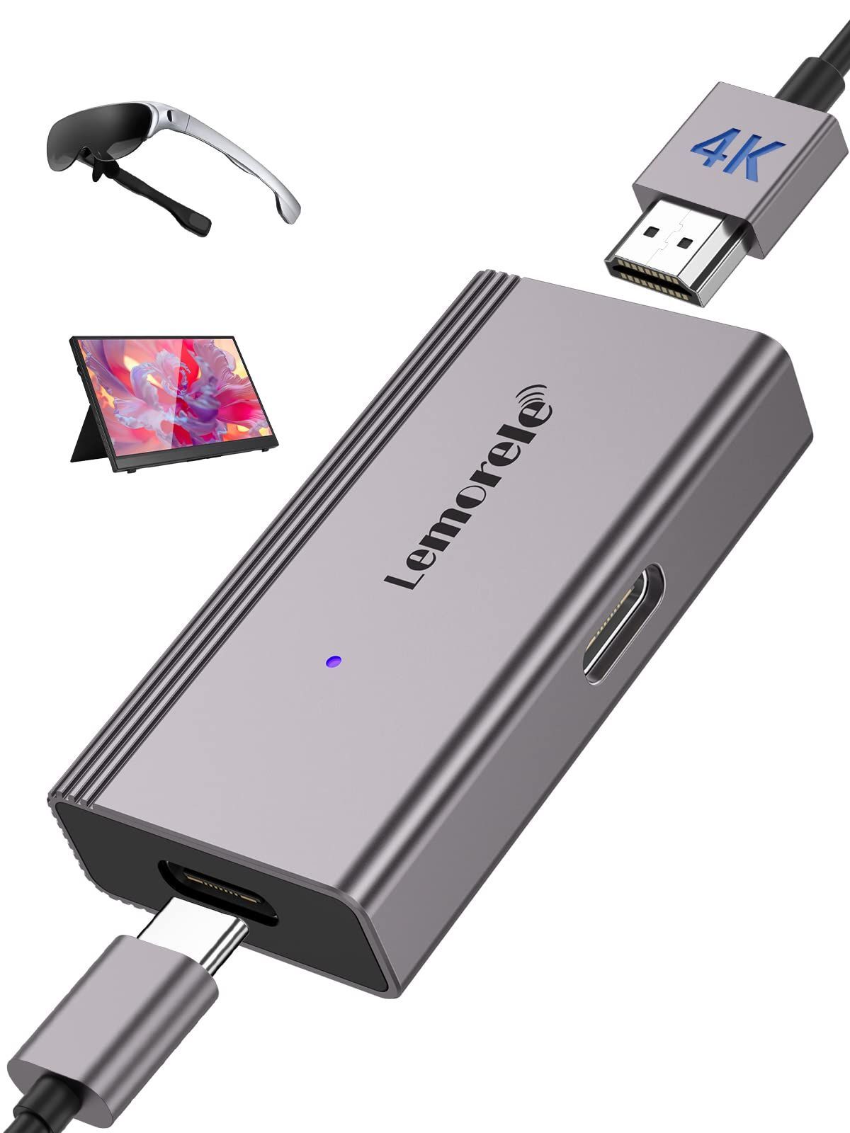 HDMI to Type-C 変換ケーブル 4K＠60Hz USB-C給電 Hdmi to USB Type C