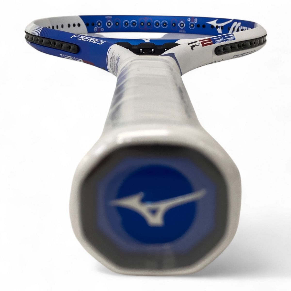 MIZUNO F285 ホワイトアンドブルー サイズG2 硬式テニスラケット