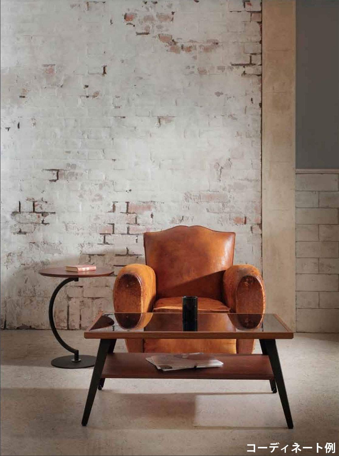 特価商品】あずま工芸 ブラス トップ サイドテーブル 幅46×高さ55cm