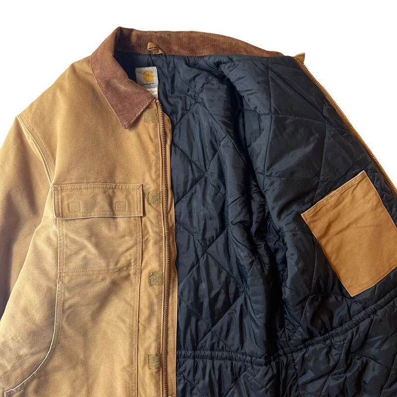 Carhartt 中綿 キルティング ライナー ダック トラディショナル コート