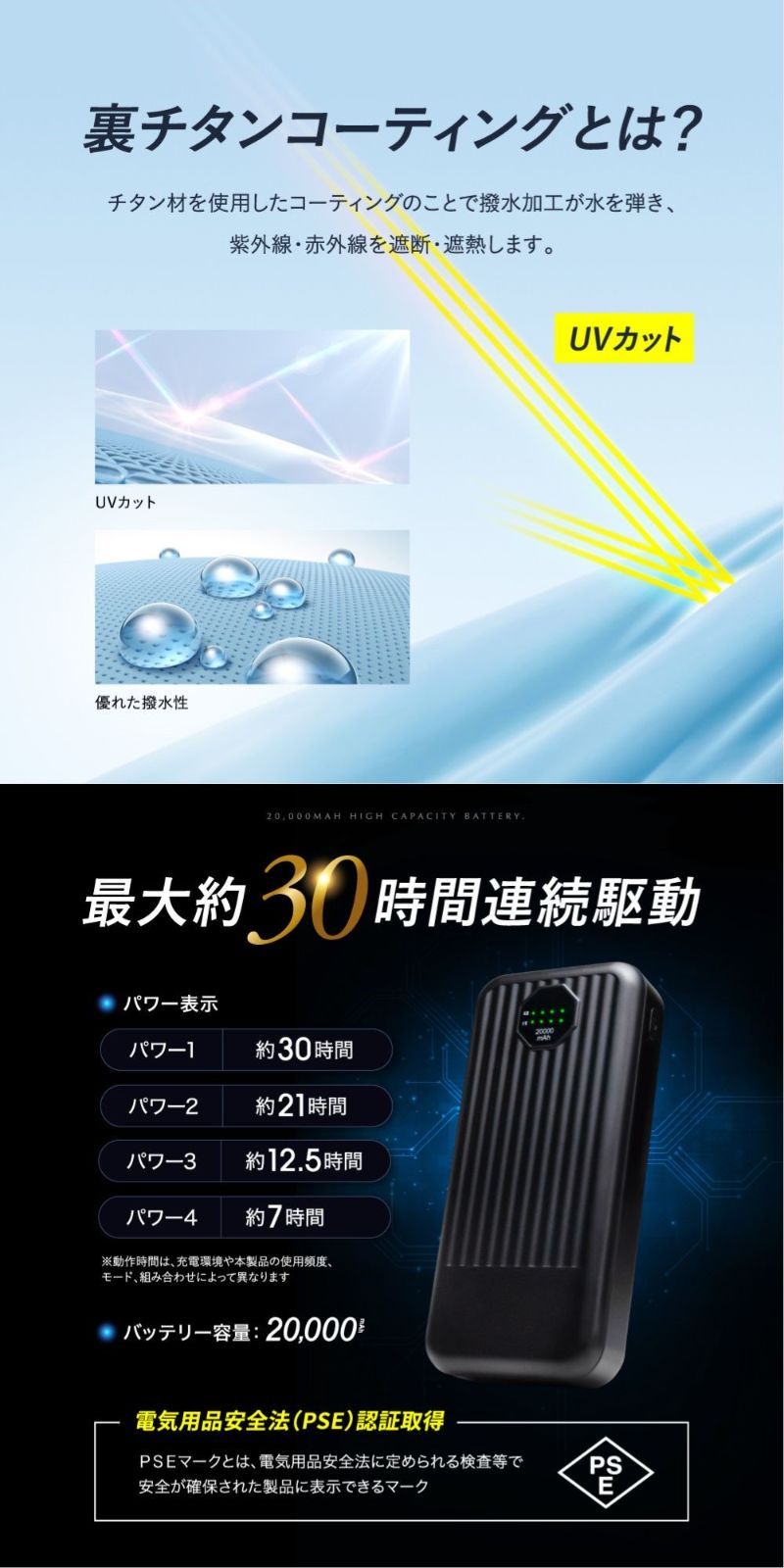 バッテリー付きフルセット ブラック