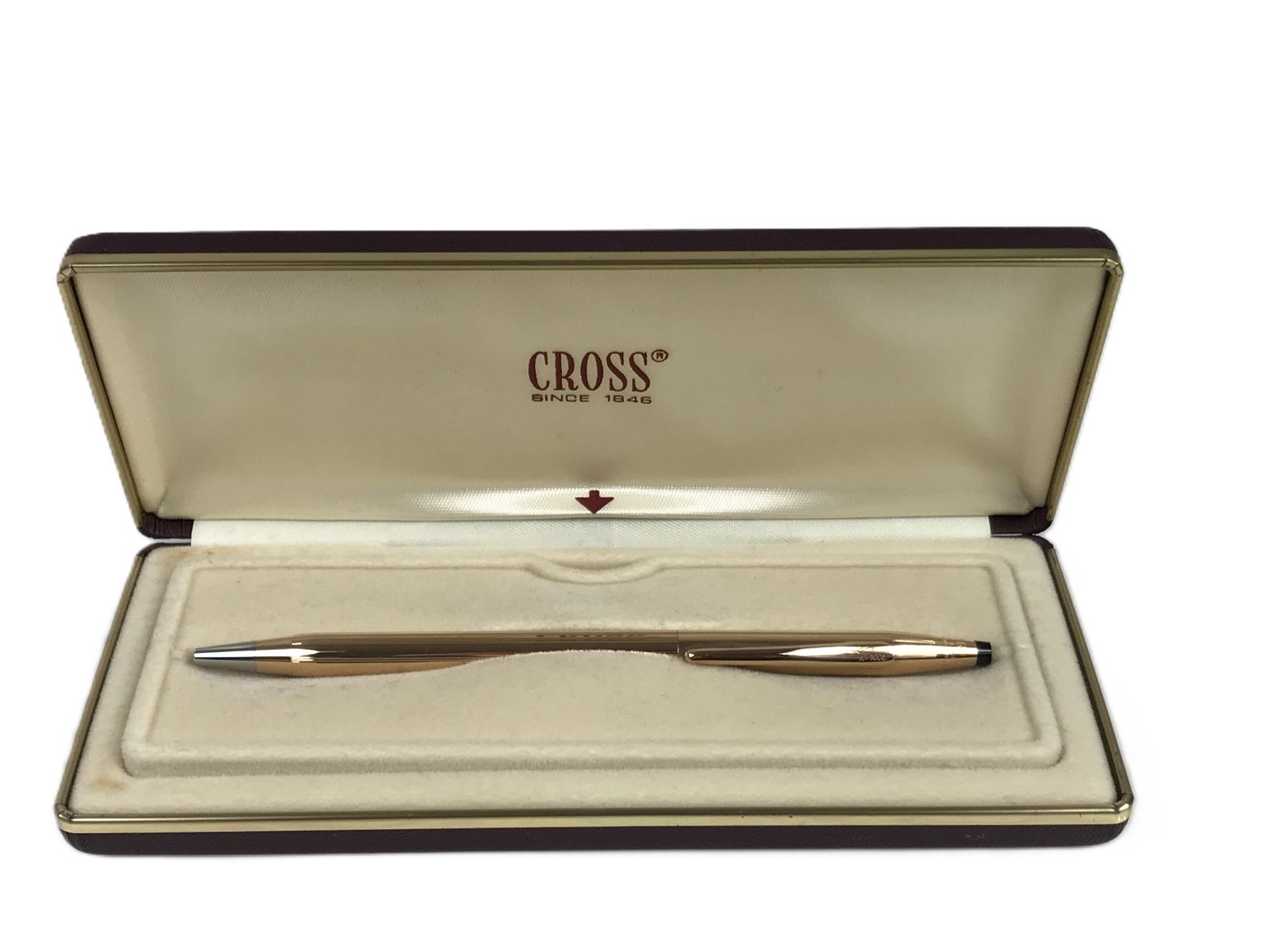 クロス CROSS クラシックセンチュリー ボールペン 回転式 筆記OK ゴールド