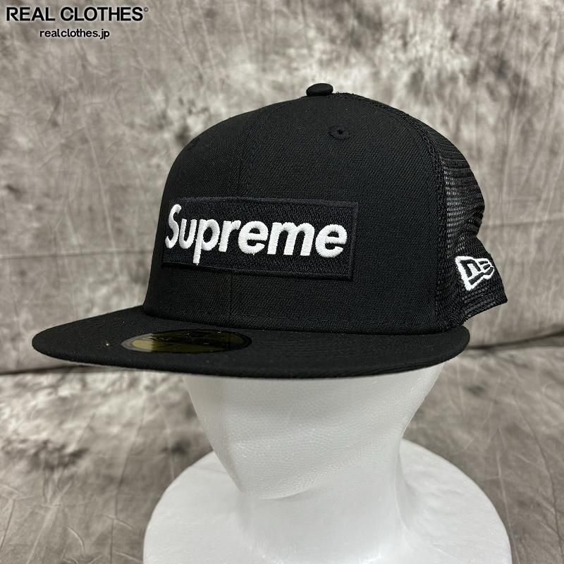 Supreme×NEW ERA/シュプリーム×ニューエラ【18SS】Mesh Box Logo Cap/メッシュ ボックスロゴ キャップ/ブラック -  メルカリ