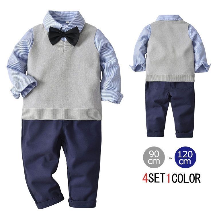 SALE，送料無料 子供 キッズ フォーマル 男の子 スーツ ベスト セット 子供スーツ フォーマルスーツ 男の子 発表会 スーツ 男の子 スーツ キッズ 子供服 入学式 卒業式 入園式 七五三 初節句 お宮参りxinan01 スーツ・ブレザー