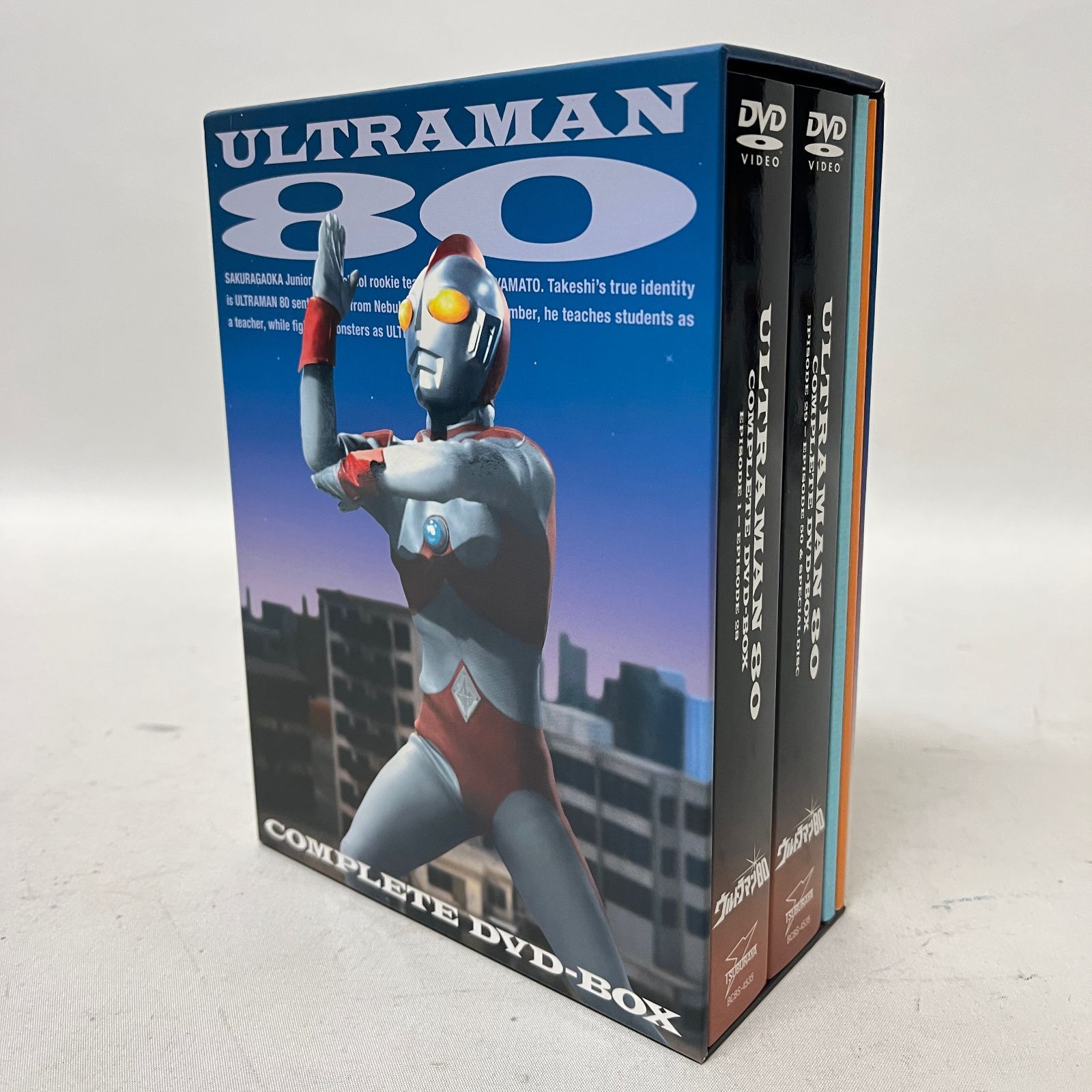 浜館16-989】 【店舗併売品】 ウルトラマン 80 コンプリート DVD-BOX 冊子・ポストカード付 【中古品】 - メルカリ