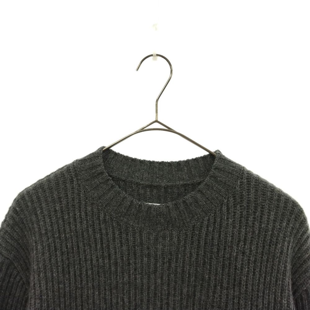 Martin Margiela (マルタンマルジェラ) 10 21AW ALPACA KNIT CREW WITH POCKET S50GP0266  S17849 アルパカ混クルーネックニットプルオーバー 異素材ポケット付きセーター - メルカリ