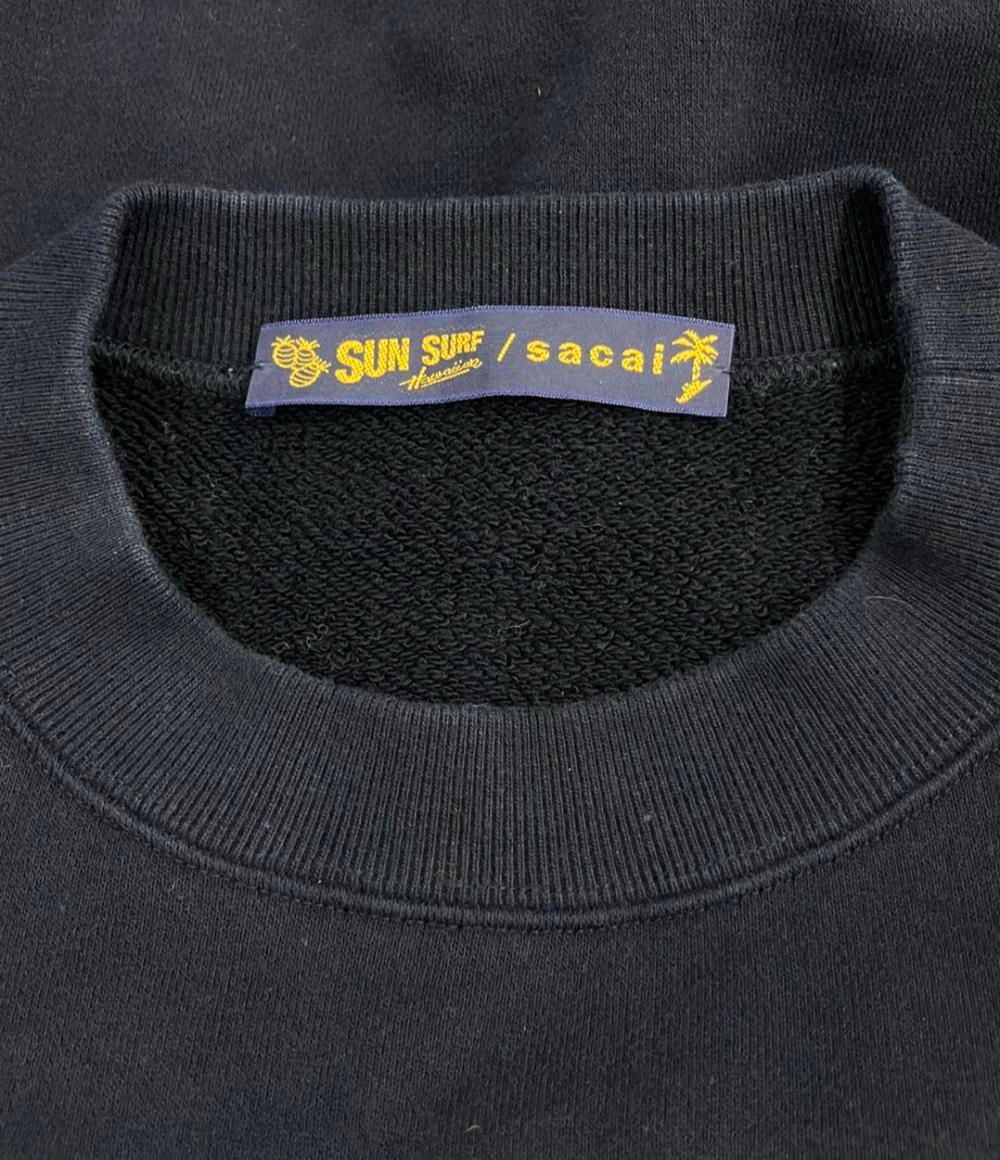 サカイ サンサーフ 長袖スウェット レディース SIZE 1 sacai SUN SURF  