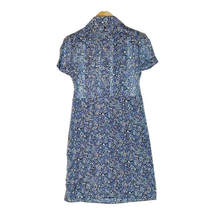 SPORTMAX　スポーツマックス　ロングワンピース　花柄　セクシー　ブルー SPORTMAX（MAX MARA） - SPORTMAX スポーツマックス ロング