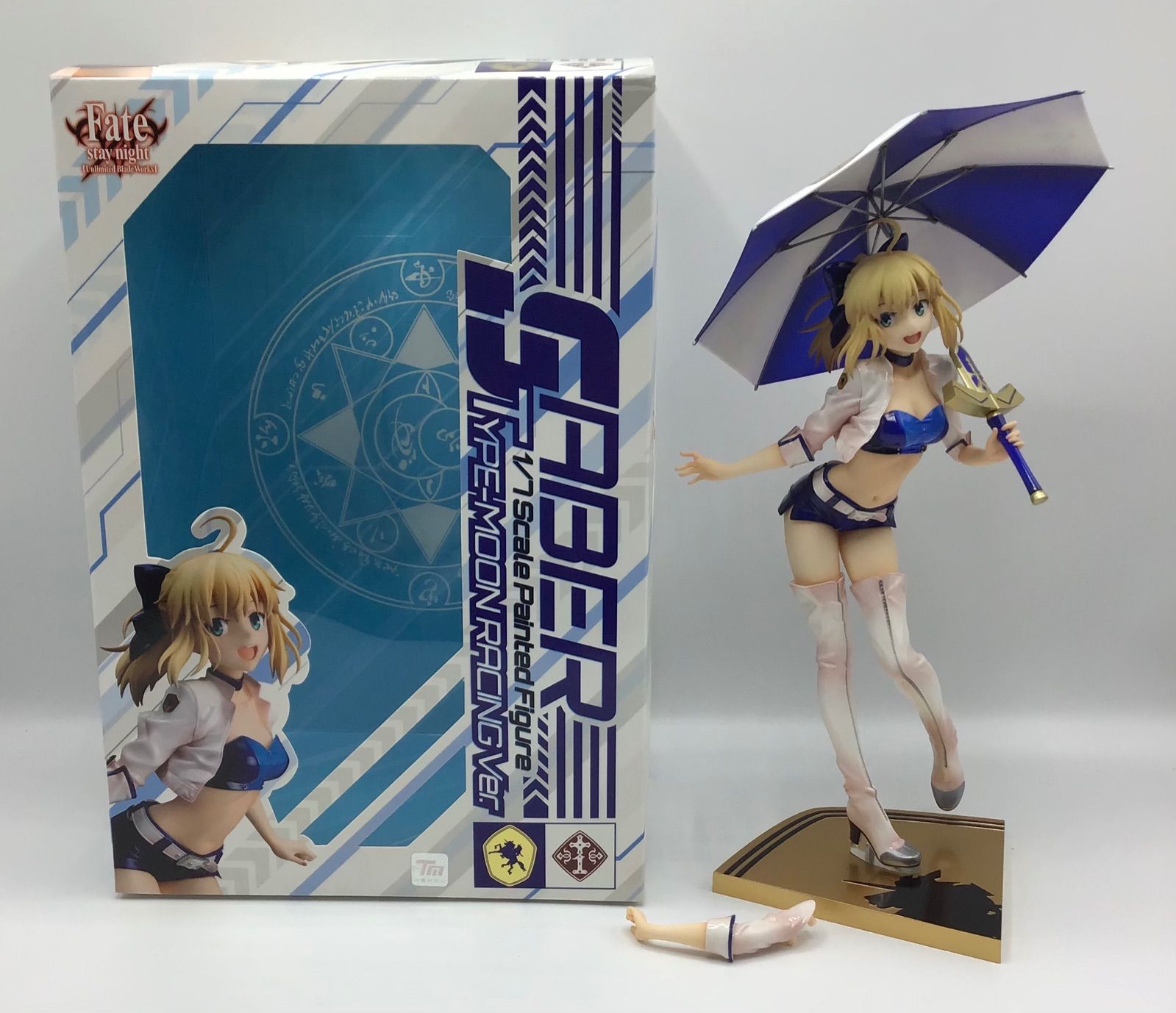 27.【開封品】Fate/stay night セイバー TYPE-MOON RACING Ver. 1/7